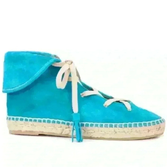 NIB!! Altuzarra Gus Suede Espadrille Bootie - Picture 1 of 9